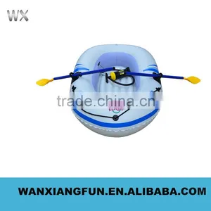 Baby Using Inflatable Swim Boat thumbnail-1