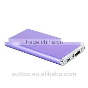 6000mah Polymer Lithium Aluminium Alloy Battery Power Banks For Mobile Phone thumbnail-3