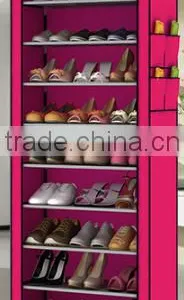 High Storage Sapce Saving Plastic Shoe Cabinet thumbnail-1