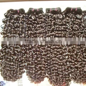 New Arrival 2014 26 Inch Human Hair Extensions Hair From China Bohemian Curl thumbnail-1