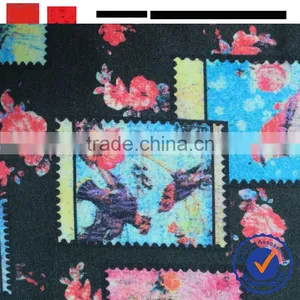 Chenying Textile Popular Custom Digital Grid Printed Fabric thumbnail-1