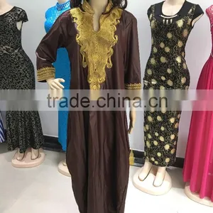 2016 Wholesale Fashion Latest New Style African Bazin Clothes Quality Choice thumbnail-5