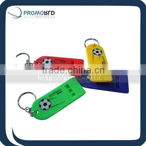 Football Falt Whistle Falt Whistle With Ring Cheap Whistle Flat thumbnail-1