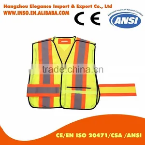 Cheap Wholesale Hi Vis Runners Reflective Vest ANSI Class2 thumbnail-3