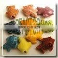 One Color Fish Shape Beads thumbnail-1