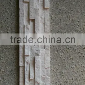 High Quality White Quartz Wall Cladding Stone thumbnail-1