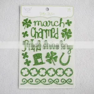 St. Patrick's Day Glitter Sticker thumbnail-1