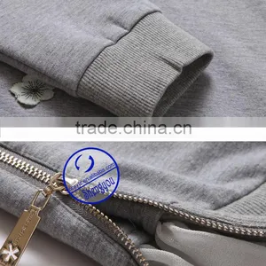 Custom 100% Cotton Pregnant Women Maternity Hoodies & Sweatshirts thumbnail-6