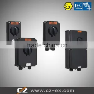 IECEx and ATEX CZ0533 Series Full Plastic Explosion-proof Isolator Switch Disconnector thumbnail-2