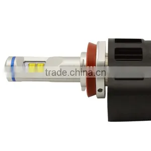 New High Power LED Headlight Lamp H9 H8 H11 H16 55W 5200LM 6000K Replace Hid thumbnail-5