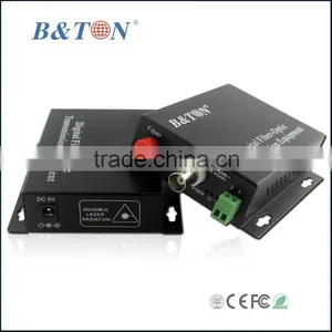 1 Channel 1v1a Video and Audio Fiber Optical Transceiver thumbnail-1