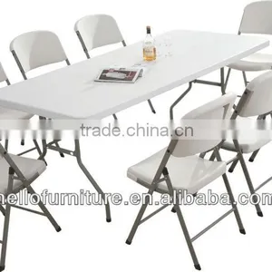 240cm Rectange Plastic Outdoor Table, thumbnail-1