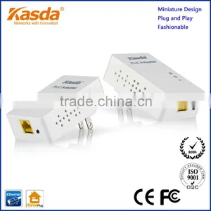 Kasda Plug and Play Wired 200Mbps Plc Adapters thumbnail-1