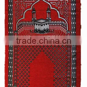2015 100%chenille Jacquard Woven Muslim Prayer Rug Mat thumbnail-1