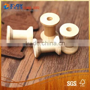 Small Empty Wooden Spool, Wooden Spools thumbnail-1