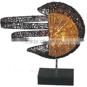 2015 Decorative Rattan Wicker Table Lamps/table Lights thumbnail-4