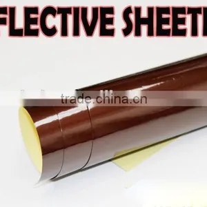 1.5CMx45.7M STICKER 1x50M 1.22x41M PET Type Acrylic Type Advertisement Grade White Reflective Sheeting Vinyl Film For Publicity thumbnail-3