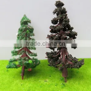Scale Plastic Model Tree, Architecture Model Tree Arm , Miniature Scale Trees, Building Model Tree for HO Scale,MT-39 thumbnail-4