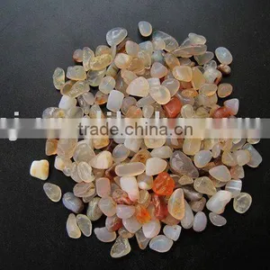 Small Yellow Agate Tumbled Stone thumbnail-1
