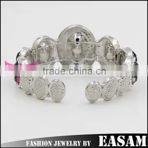 Easam Promotional Handmade Gold Plated Stainless Steel Bracelet thumbnail-3