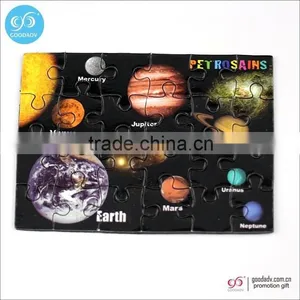 Custom Die Cutting Magnetic Puzzle Promotional Toy for Kids Mini Jigsaw Puzzle thumbnail-2
