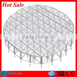 2014 Hot Sale 1.22*1.22M or 1.22*2.44M CE ,TUV and SGS Cetificited Aluminum Stage Decorations Graduation thumbnail-1
