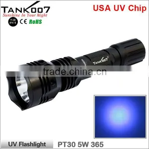 5w 365nm uv Flashlight uv Torch Top Quality (PT30) thumbnail-1