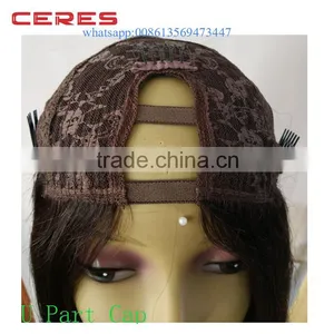 Ceres-Perfect Lady Cheap Peruvian Hair u Part Wig for Sale thumbnail-3