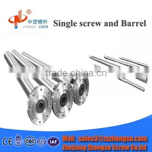 90mm Bimetallic Single Extruder Screw Barrel for Plastic Extrusion Machine thumbnail-1
