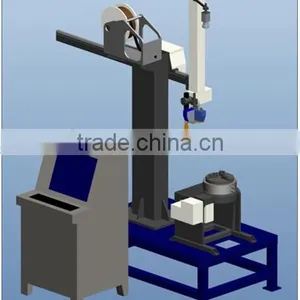 Square or Round Flange Automatic Welding Robot thumbnail-1