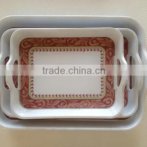 Rectangular Serving Tray Plastic Food Tray thumbnail-3