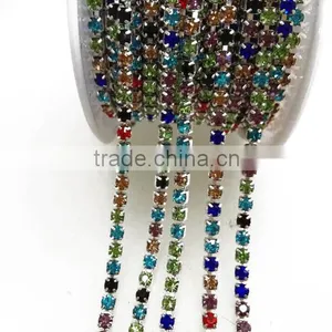 2016 High Quality D Claw Rhinestone Cup Chain For Clothing Garment Accessories Wholesale thumbnail-3