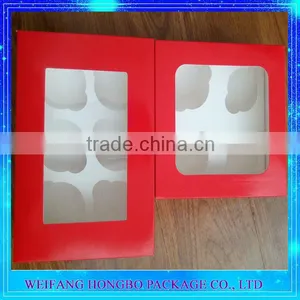 Manufacturer Free Sample Food Grade Bakery Boxes 10x10x5 With Various Pattern thumbnail-1