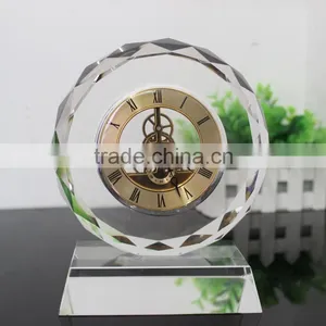 Personalized Crystal Glass Clock Mechanism thumbnail-1