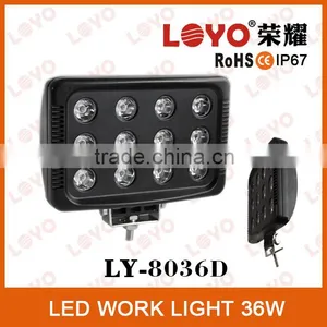 Hot Sale!!! Multifunctional Super Bright 36W LED Work Light, LED Work Light, Square LED Work Light thumbnail-1