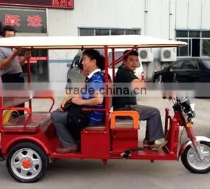 48V800W/850W Electric Passenger Rickshaw/tricycle for Indian Market thumbnail-1