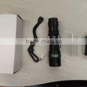 POPPAS T820 Hot Sale XPE Led Adjustable Focus Aluminum Zoom Flashlight Torch thumbnail-6