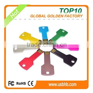 Metal Key Shaped Usb Flash Drive for Gifts thumbnail-1