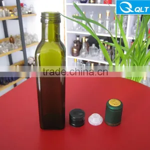 High Quality Wholesale 250ml Olive Oil Glass Bottle thumbnail-1