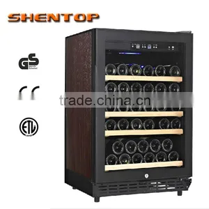 SHENTOP Wine Cooler Wine Refrigerator Wine Cellar Compressor Wine Cooler 44 Bottles STH-F54 thumbnail-1