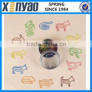 Tin Box Package 12 Shapes Variety Animal Shape Paper Clips thumbnail-2
