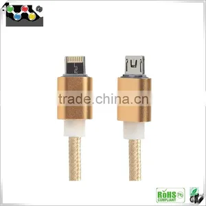 Factory New Products ! Fashion USB 2.0 Connector Cable, Two Sided Usb Cable for IPhone&Android Mobile Phone thumbnail-6