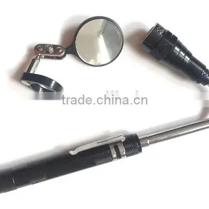 3LED Telescopic Torch With Rotate Mirror Head thumbnail-1