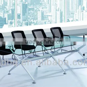 2014 Modern Glass Conference Table Office Furniture Series for Sale thumbnail-1