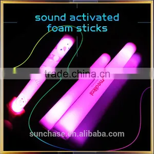Promotionparty Favor Led Sound Activated Foam Stick Baton thumbnail-1