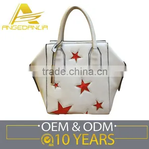 2016 Latest Design OEM Production Guangzhou Women Bag Pu Leather Tote Bags Cheap Price 2016 thumbnail-2