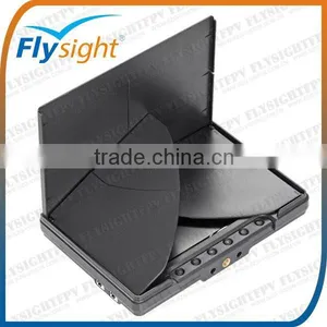 H1482 Flysight Black Pearl Built in 5.8G Wireless Diversity Receiver 7 Inch FPV Monitor for Drong Helicopter Aerial Photography thumbnail-5