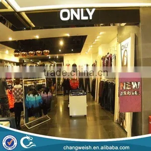 Fashion Wooden and Metal Lady Cothes Display Stand thumbnail-1