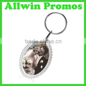 Oval Keychain Photo Frame Wholesale thumbnail-1