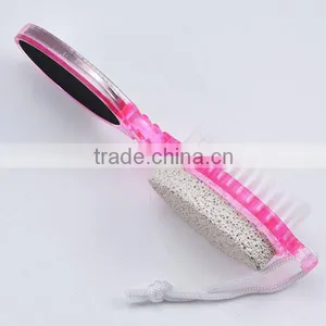 Four Side Pumice Stone Foot File Brush Cleaning thumbnail-5